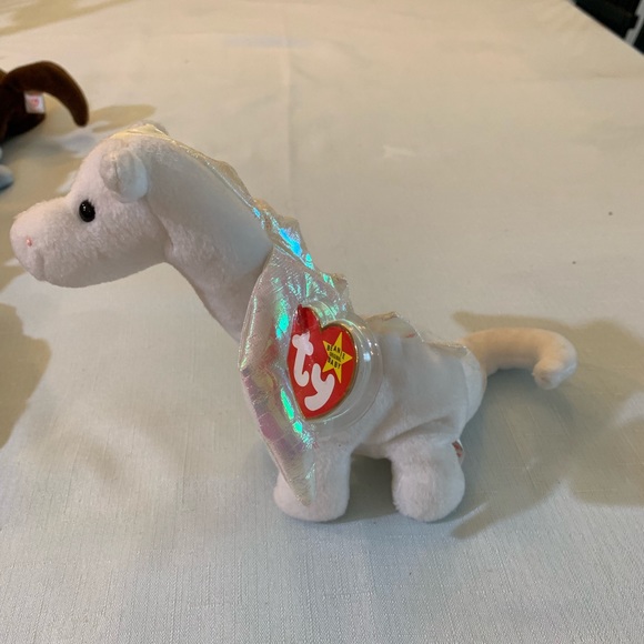 RARE! MAGIC THE DRAGON BEANIE BABIES - Picture 2 of 8